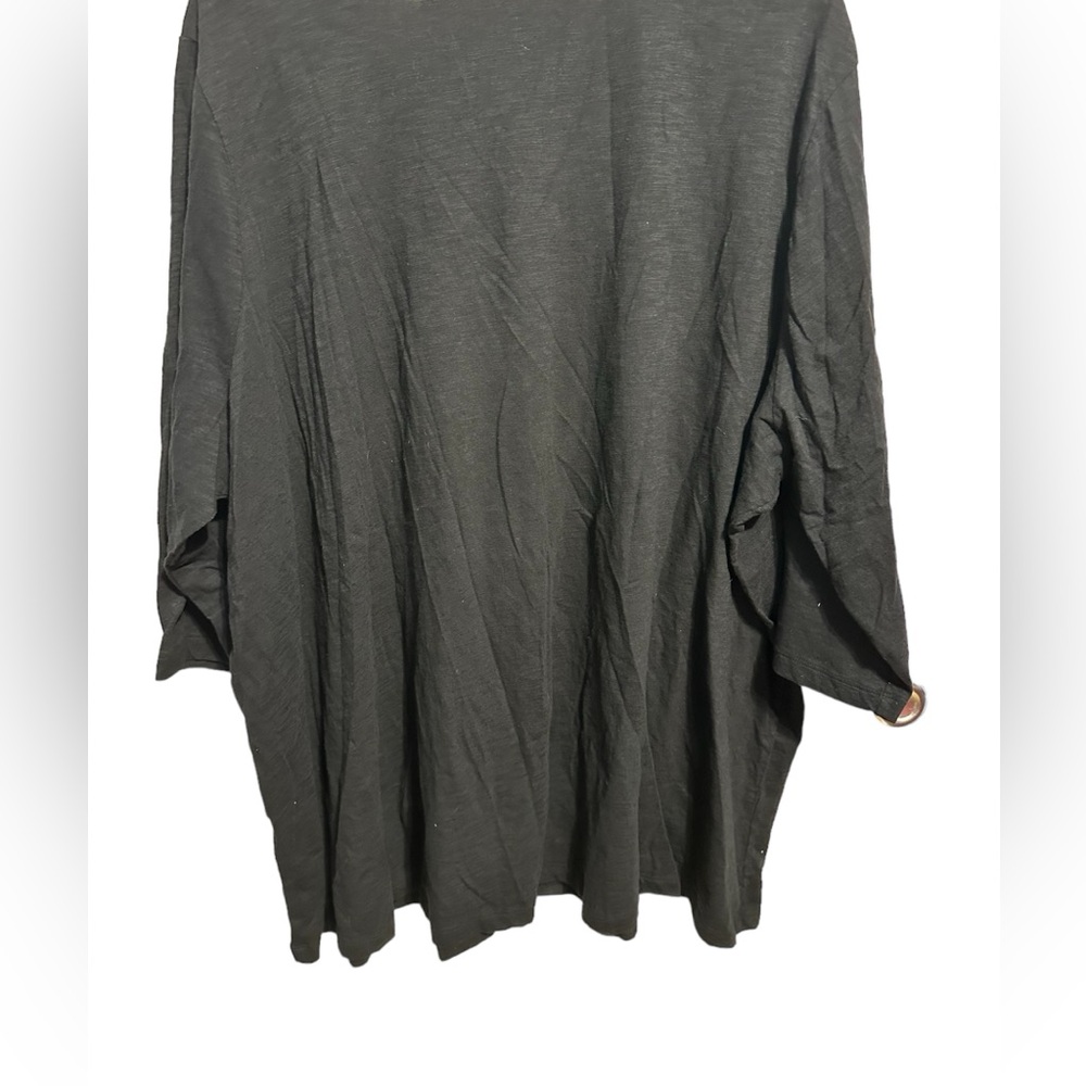Catherine's Blouse Black Gold Plus Size 3X 26/28 W - Picture 4 of 9